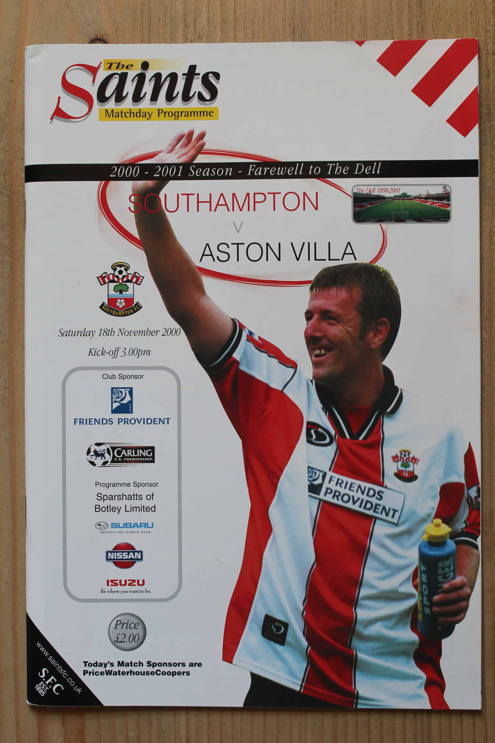 Southampton FC v Aston Villa FC